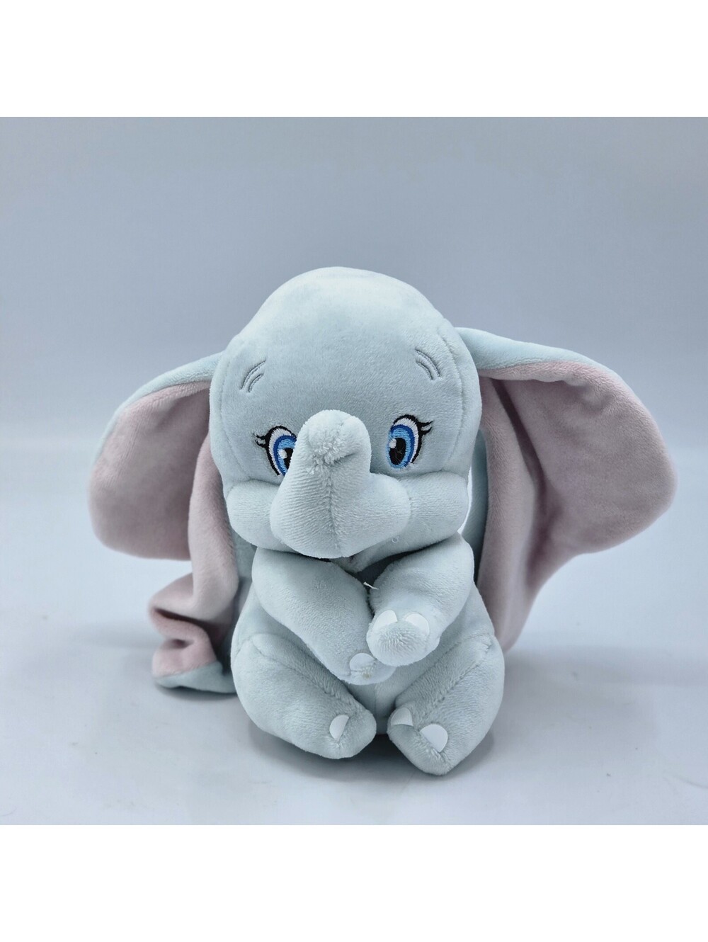2021 Ty Baby Dumbo Plush Toy Stuffed Gray So Soft Big Ears & Trunk 6" Bean Bag